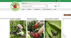 Desktop Screenshot of gardensalive.com